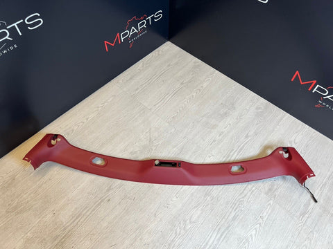 BMW Z3M OEM CONVERTIBLE SOFT TOP ROOF PANEL COVER TRIM IMOLA RED