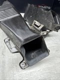 BMW E46 M3 OEM (2001-2006) BRAKE AIR INLET DUCTS + BRACKETS PAIR *NO BROKEN TABS