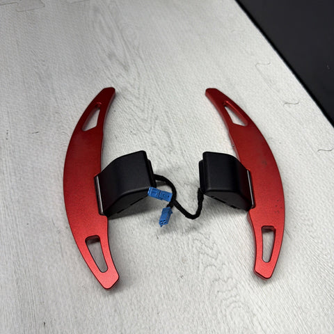 15-20 BMW F80 F82 F83 M3 M4 DCT Steering Wheel Paddle Shifters Levers Extended