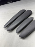 01-06 BMW E46 M3 Convertible Door Arm Rest Armrest Pads Grey