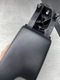 01-06 BMW E46 M3 Center Console Armrest Arm Rest Black Leather