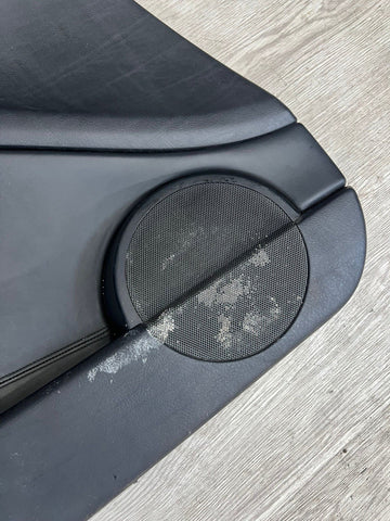 01-06 BMW E46 M3 DRIVER LEFT SIDE DOOR PANEL CARD BLACK OEM