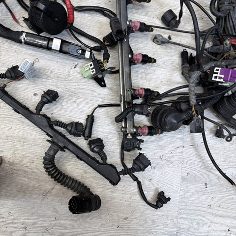 BMW E36 M3 S52 3.2L Engine Harness Wire Wiring Manual 96-99 OEM