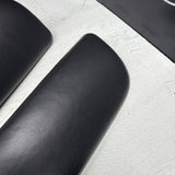 01-06 BMW E46 M3 Convertible Door Upper Arm Rest Armrest Pads Black *Notes*