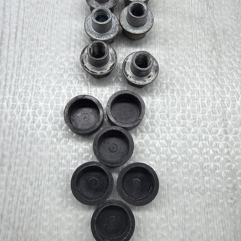01-13 BMW E46 E90 E92 E93 M3 Shock Tower Strut Braces Bar OEM Nuts Caps Covers