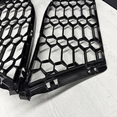 OEM FRONT BUMPER SIDE AIR DUCTS TRIMS GRILLES SET 21-25 BMW G80 G82 G83 M3 M4