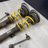 01-06 BMW E46 M3 ST Front Shocks Struts Springs HR Rear Springs Links *Rusty*