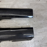 08-13 BMW E92 E93 M3 OEM Right Left Passenger Side Skirt Rocker Panels Black