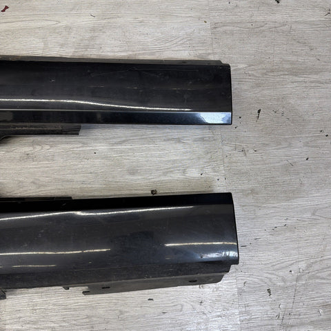 08-13 BMW E92 E93 M3 OEM Right Left Passenger Side Skirt Rocker Panels Black