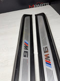 12-18 BMW M6 F12 Front Door Sills Cover Illuminated Trim Scuff Plate OEM *NOTE*