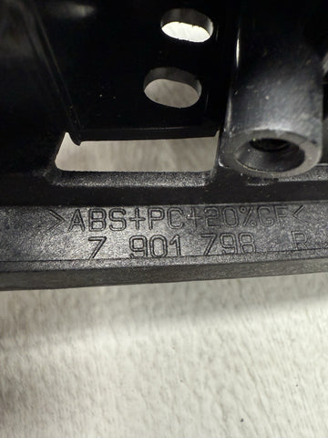 01-06 BMW E46 M3 Convertible Rear Armrest Armrests Black Silver Genuine 7585278