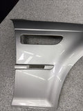 01-06 BMW E46 M3 Right Passenger Fender Titanium Silver