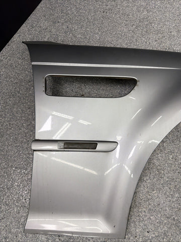 01-06 BMW E46 M3 Right Passenger Fender Titanium Silver