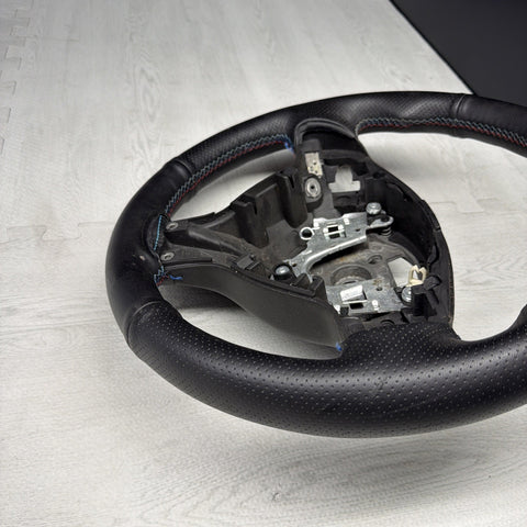 BMW Steering Wheel 01-06 E46 M3 Stock SMG 32342282020 Custom Rewrapped