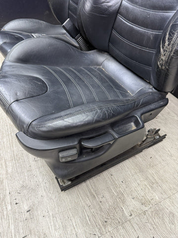98-02 BMW Z3M Coupe Interior Front Heated Seats Black