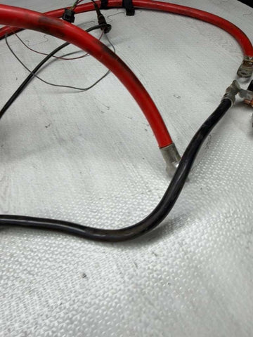 04-10 BMW E63 E64 645 650 M6 Positive / Negative Battery Terminal Cable Wire OEM
