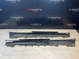 15-20 BMW F82 F83 M4 Original Rocker Panels Side Skirts 903165968 Sapphire Black