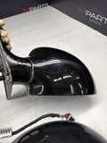 01-06 BMW E46 M3 Side View Door Mirrors Pair Jet Black *Notes*