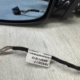 01-06 BMW E46 M3 Left Driver Side View Mirror Carbon Black