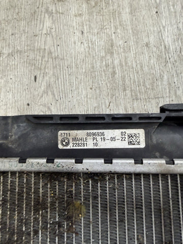 BMW 18-23 F90 F92 F93 M5 M8 S63 Front Engine Cooling Radiator OEM