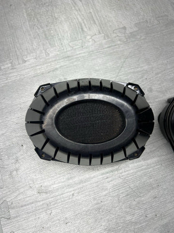 93-99 BMW E36 318I 328I M3 REAR DECK SUBWOOFERS SPEAKERS HARMAN KARDON PAIR OEM