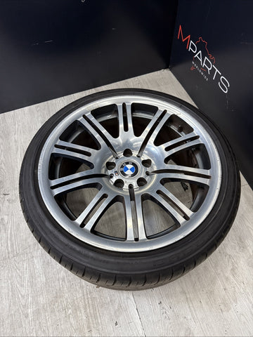01-06 BMW E46 M3 Factory Rear 19x9.5 M Double Spoke Alloy Style 67 Wheel 19” OEM