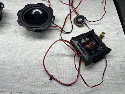 ROCKFORD FOSGATE POWER T152-S 5.25" COMPONENT SPEAKERS TWEETERS CROSSOVERS