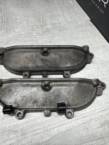 08-13 Bmw E92 M3 S65 Engine Motor Cylinder Head Timing Case Covers Plates Oem