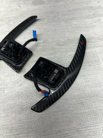 Carbon Fiber BMW F80 F82 F83 F90 G02 G20 G80 G82 G83 M3 M4 M5 M6 Paddle Shifters