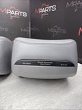 2001-2006 BMW E46 M3 Convertible Grey Rear Headrests Head Rests Pair OEM