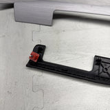 01-06 BMW E46 M3 Convertible Interior Armrests Trim Set Brushed Aluminum *Notes*