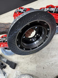 NEW 01-06 BMW E46 M3 BREMBO Big Brake Kit Red Calipers Rotors Set Plug Play
