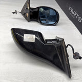 95-99 BMW E36 M3 Coupe Side Mirrors Pair Cosmos Black