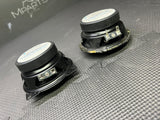 BLAUPUNKT GTX401 4” 4 Way 80W 4 Ohm 90db Coaxial Speakers Pair + Grilles