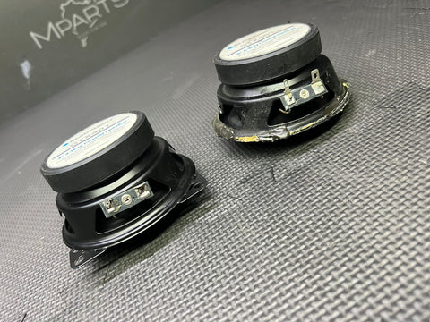 BLAUPUNKT GTX401 4” 4 Way 80W 4 Ohm 90db Coaxial Speakers Pair + Grilles