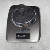 01-06 BMW E46 M3 Center Dome SMG Shift Plate Titan Shadow Grey