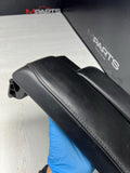 08-13 BMW E90 E92 E93 M3 Armrest Black Leather OEM