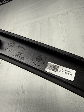 BMW E92 E93 M3 Door Card Carbon Leather Trim Rear Right Side 8036690