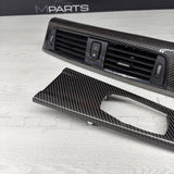 15-20 BMW F80 M3 F80 F82 M3 M4 Carbon Fiber Interior Dash Dashboard Trim Set OEM
