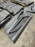 15-20 BMW F82 M4 Coupe Front & Back Seats Cushion Black Carbon Structure