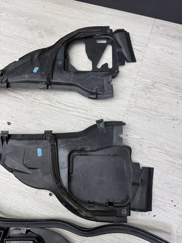 BMW E90 E92 E93 M3 08-13 Front Cabin Micro Filter Housings Covers Set
