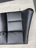 BMW 01-06 E46 M3 Convertible Rear Seat Back Rest Cushion Black Leather Backrest