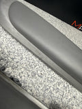 01-06 BMW E46 M3 Coupe Interior Armrests Trim Set Brushed Aluminum *4 Tabs