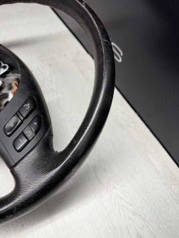 BMW 01-06 E46 3 Series Sport Steering Wheel + Trim Stock GRADE C
