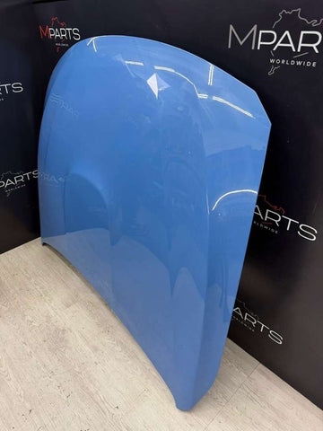 (PICKUP ONLY) BMW F80 F82 F83 M3 M4 Front Hood Bonnet Panel Blue OEM *Bend*