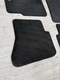 Genuine 01-06 BMW E46 M3 Convertible Carpets Floor Mats Black Front & Rear