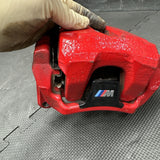 21-23 BMW G80 M3 COMPETITION S58 OEM LEFT DRIVER REAR ELECTRIC BRAKE CALIPER RED