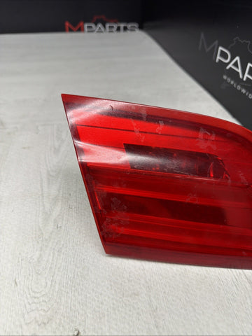 11-13 BMW E92 M3 Left Driver Inner Trunk Lid Tail Light OEM 7252779