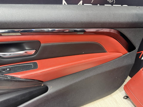 15-20 BMW F83 M4 Convertible Interior Seats & Panels Sakhir Orange