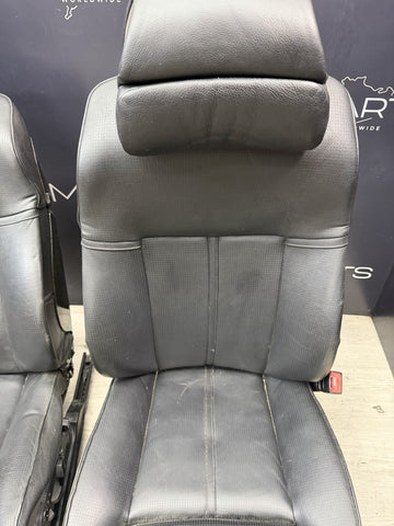 BMW 06-07 E60 M5 Sedan Front Seats Leather Heated Black